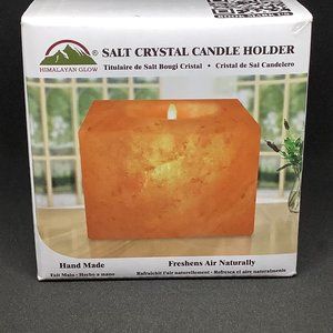 Himalayan Glow Salt Crystal Candle Holder